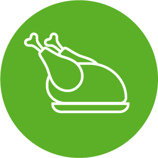 Turkey Cooking Guide Icon How to Cook a Turkey