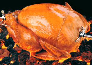 Rotisserie Grilling a Whole Turkey Rotisserie Grilling a Whole Turkey